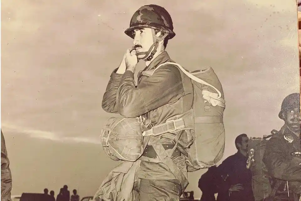 Retrato del Teniente Coronel Eduardo Villarruel, homenajeado en el aniversario de su fallecimiento
