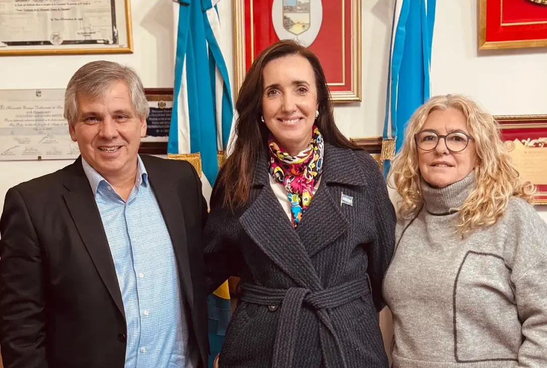 Victoria Villarruel en Chivilcoy