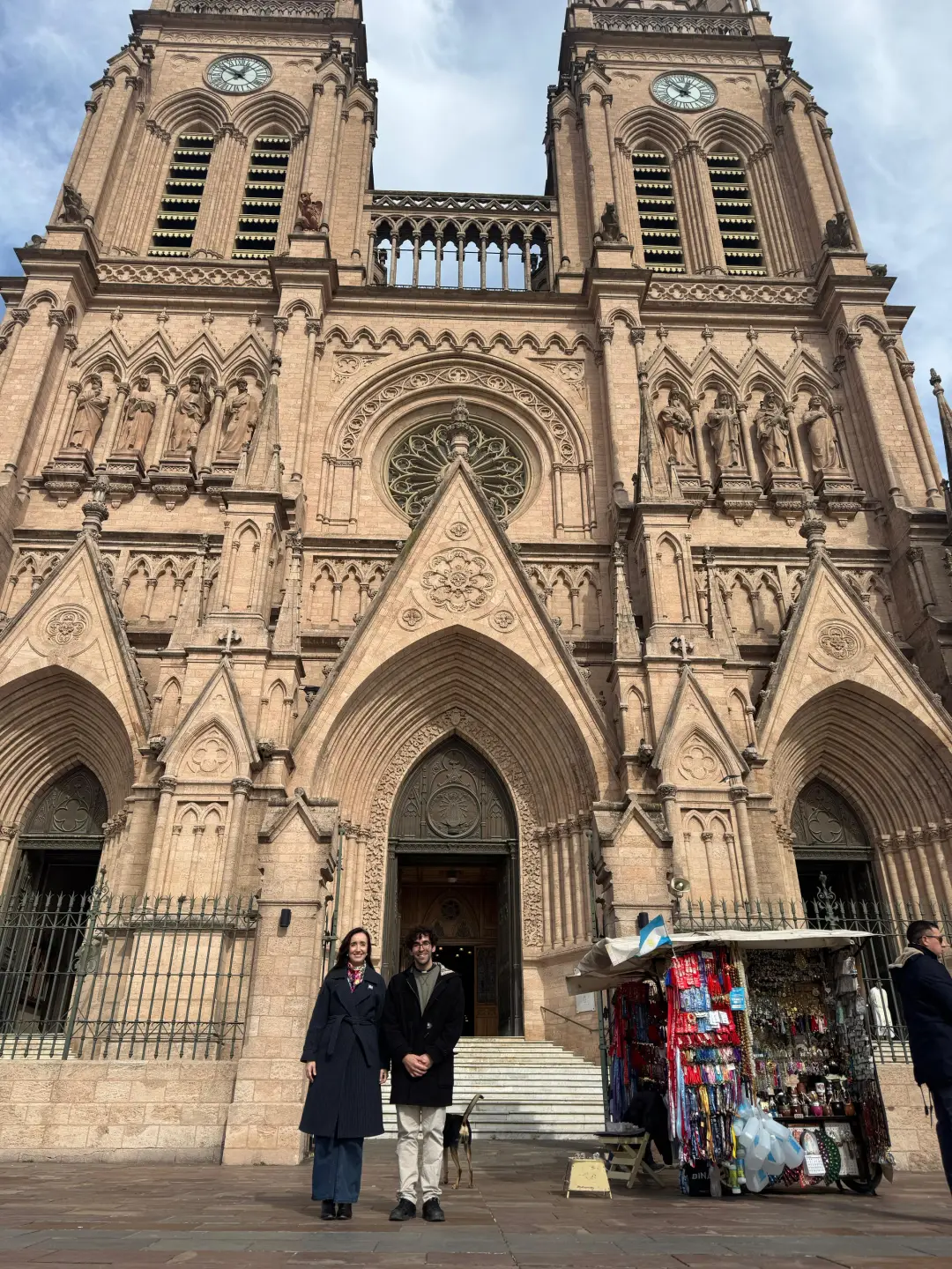 Victoria Villarruel en la Basilica de Lujan (4)