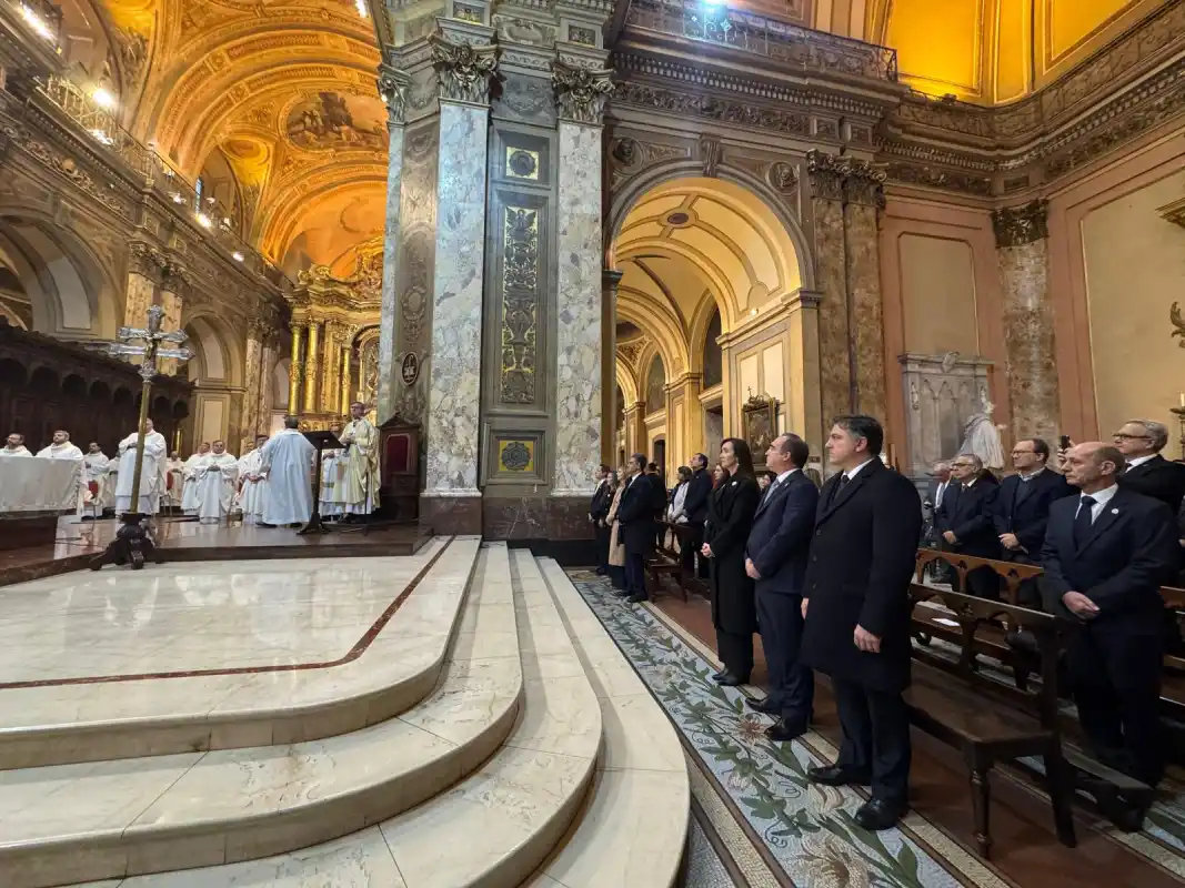 Victoria Villarruel participó de la Misa por la entronización del Papa León XIV