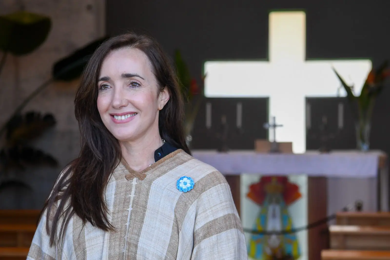 Victoria Villarruel visitó Catamarca: trabajo, tradición y fe en la cuna del poncho argentino